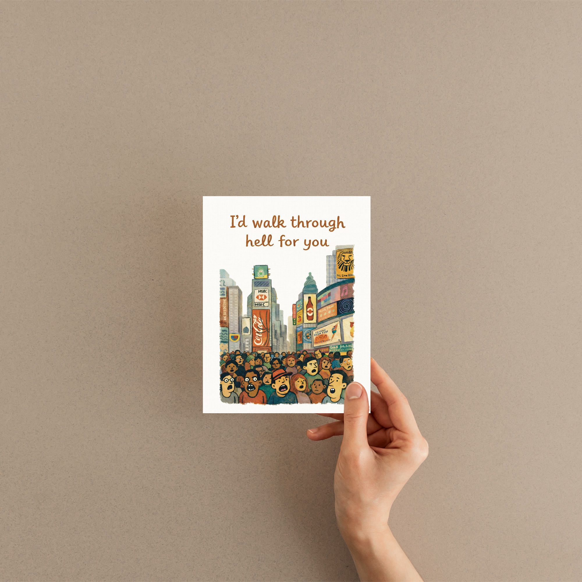 New Summits - Wholesale Love Card - NYC Love & Anniversary Card | Funny New York City1