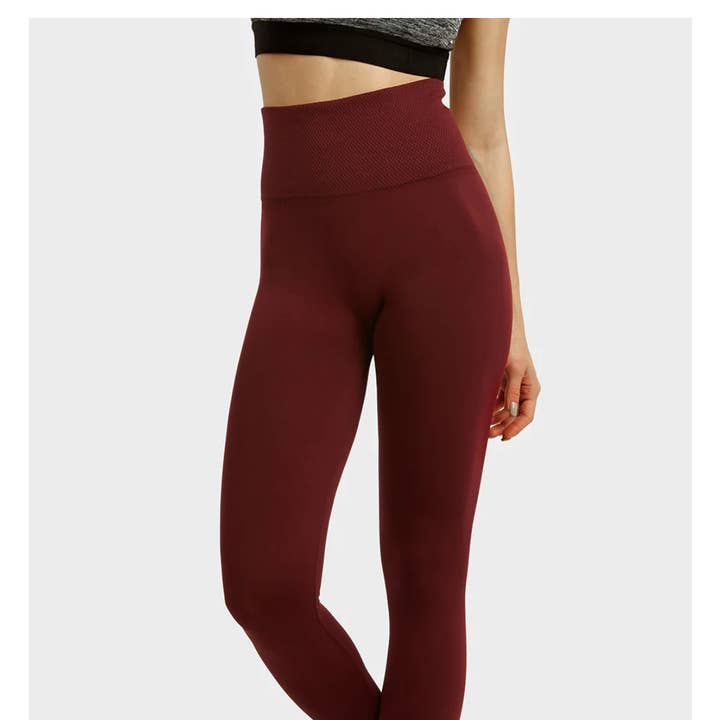 Ships TODAY! ~ High Waist Extra Wide Band Leggings for wholesale by Serenity Collective