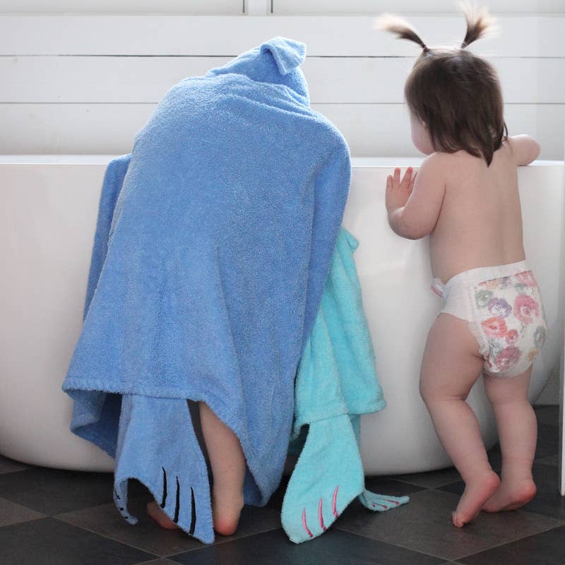 Yikes Twins - Wholesale Hooded Towel - Kids & Baby - Shark Hooded Towel for toddlers ages 2 to 8 years old9