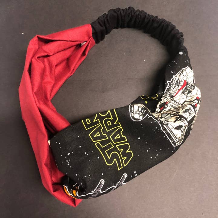 Bandeau torsadé style turban Star Wars Ships pour la vente par MadeBySusannah