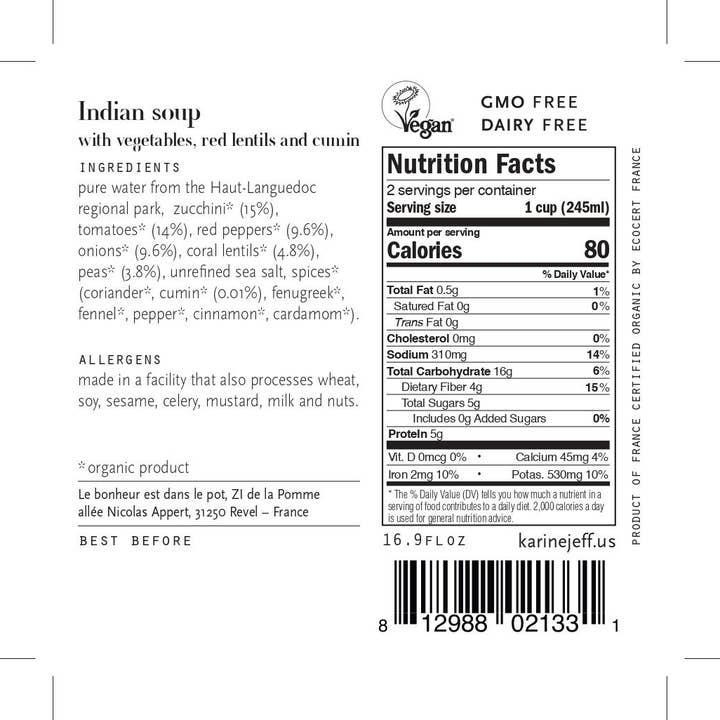 Karine & Jeff - Wholesale Soup - Indian Soup2