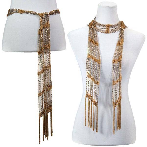 The Magic Scarf Company - Wholesale Scarf - Women's - 1755 - Shanghai Beaded Scarves/Sash5