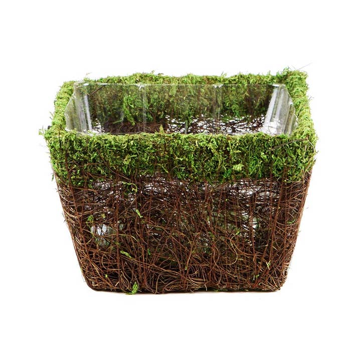 Wicker Ventura Deco Basket for wholesale on Faire2