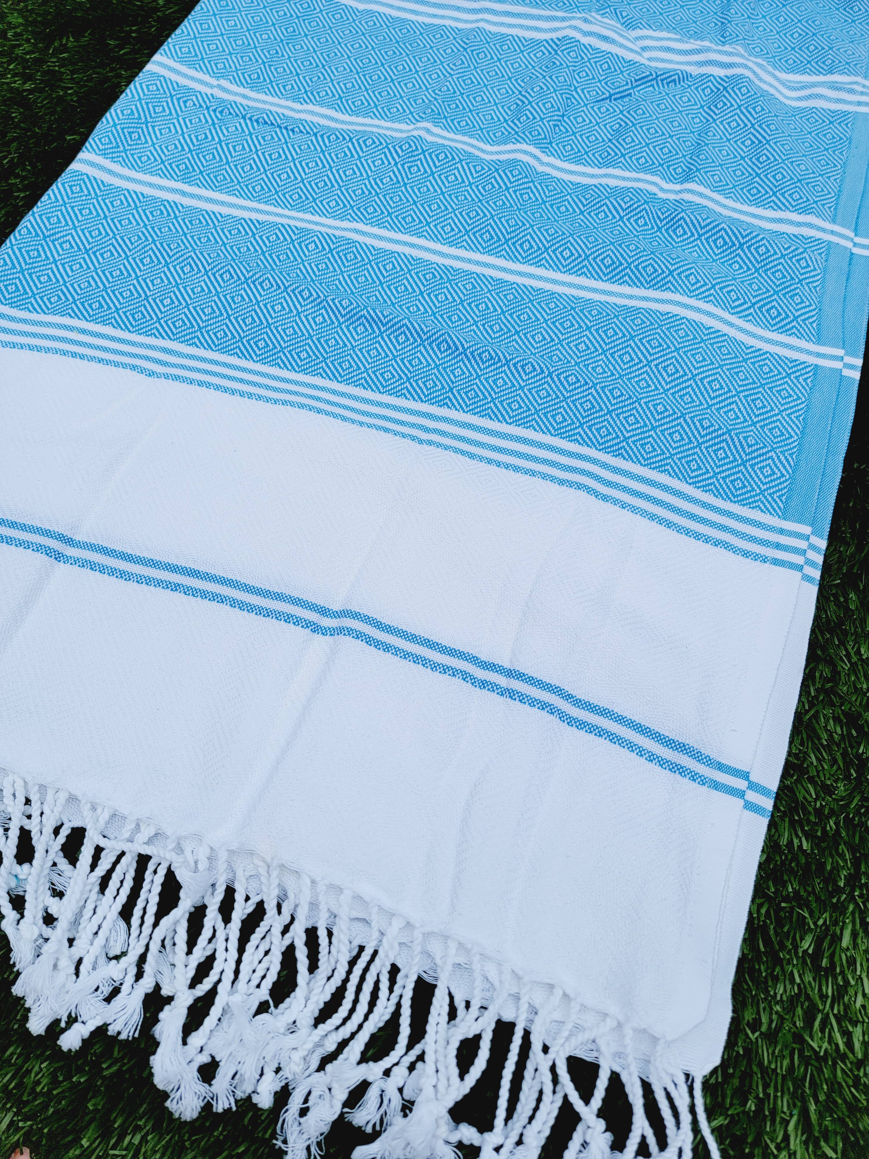 EBRU Home - Wholesale Beach Towel - 10 Sand proof Towel Throw set, Assorted colors DEAL16