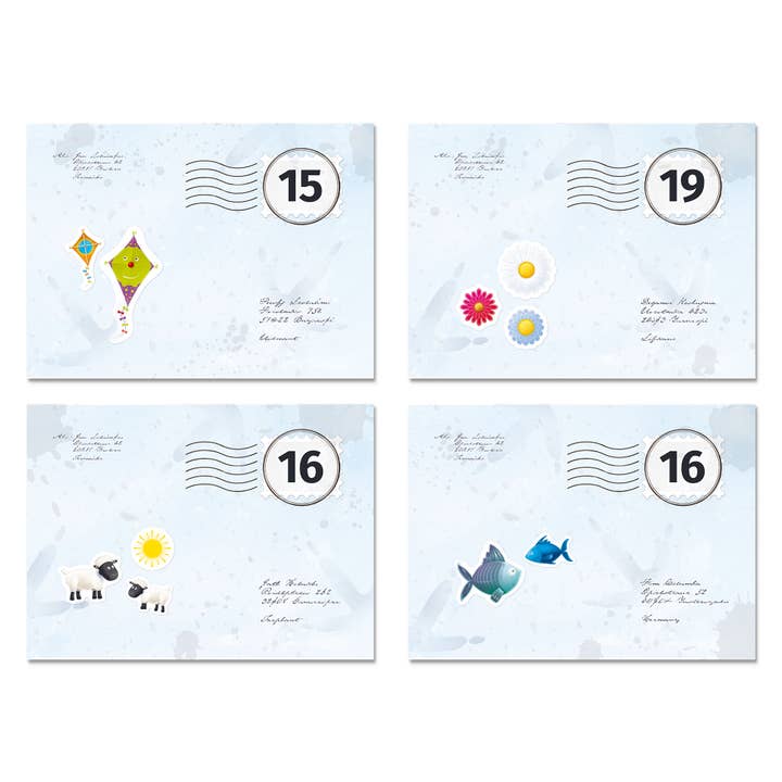 HABA USA - Wholesale Board Game - Pio's Pigeon Post Game