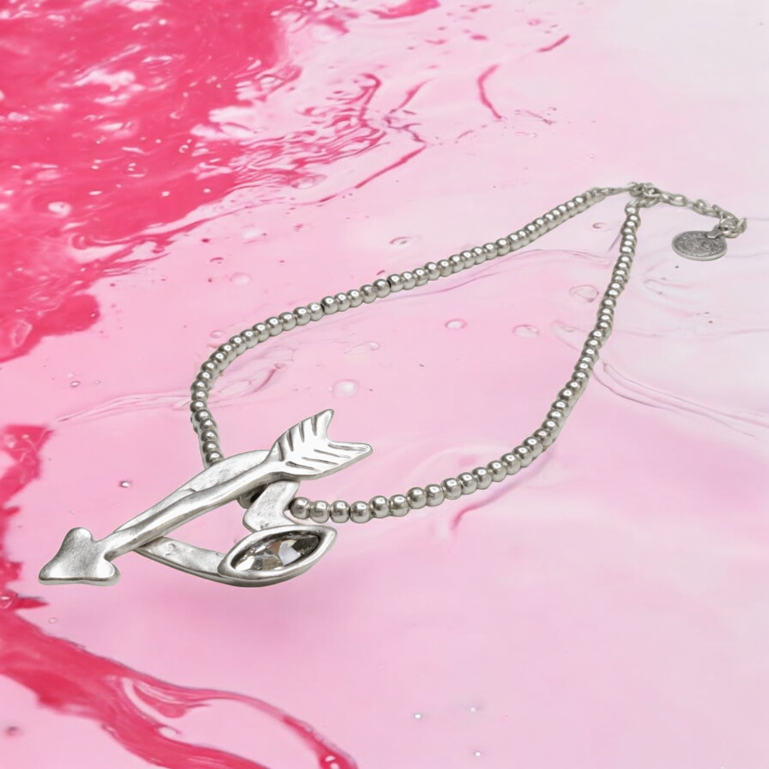 The Ancient Bazaar Jewelry & Accessories – Colar pingente/pendente por atacado – Artigo # 1552-75 - Colar de Estanho 3