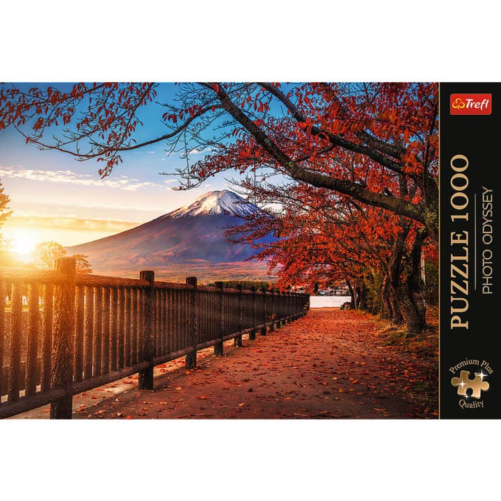 Trefl USA - Wholesale Puzzle - Adult - Trefl Premium Plus 1000 Piece Puzzle - Mount Fuji , Japan