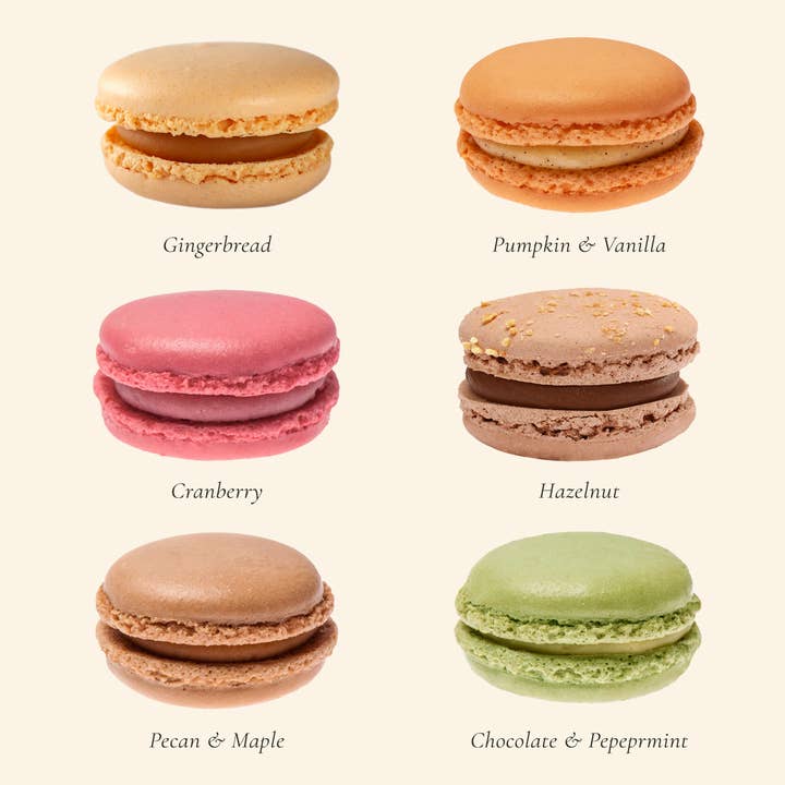 Overseas Food Trading - Wholesale Cookie - Festive Macarons – 5.09oz Box2