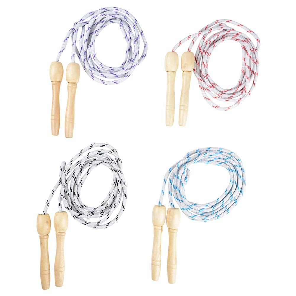 La Luna Bella - Toys - Wholesale Sporting Accessories - JUMP ROPE WOODEN HANDLE 7 FT LLB Sporting  Accessories1