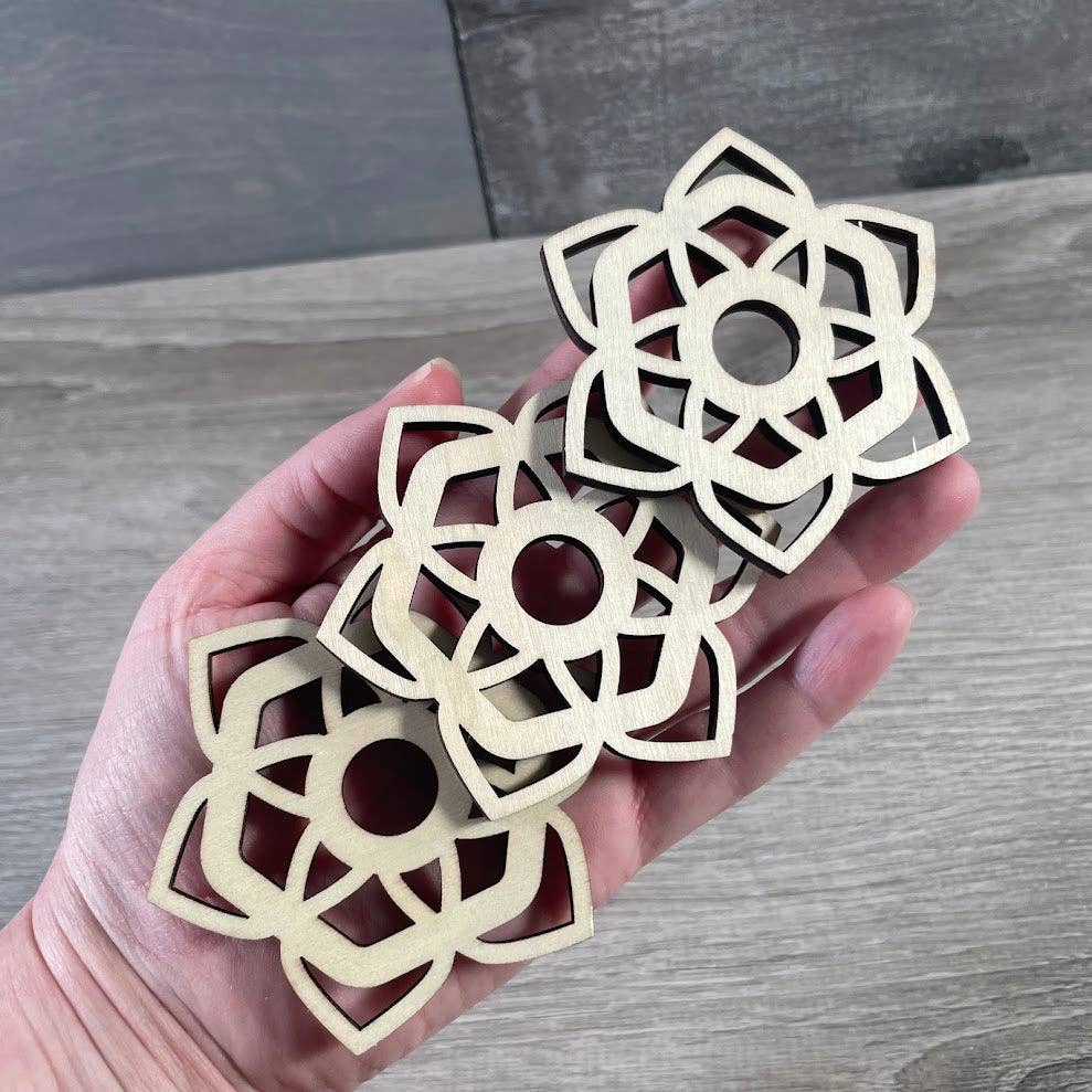 Keystone Crystals - Wholesale Decorative Tabletop Object - Wood Sphere Stand for Small Crystal Spheres – Themes18