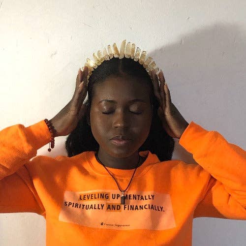 WHOLIFECO - Wholesale Tiara – Women’s - Raw Crystal crown - Gemstone Tiara for bride2