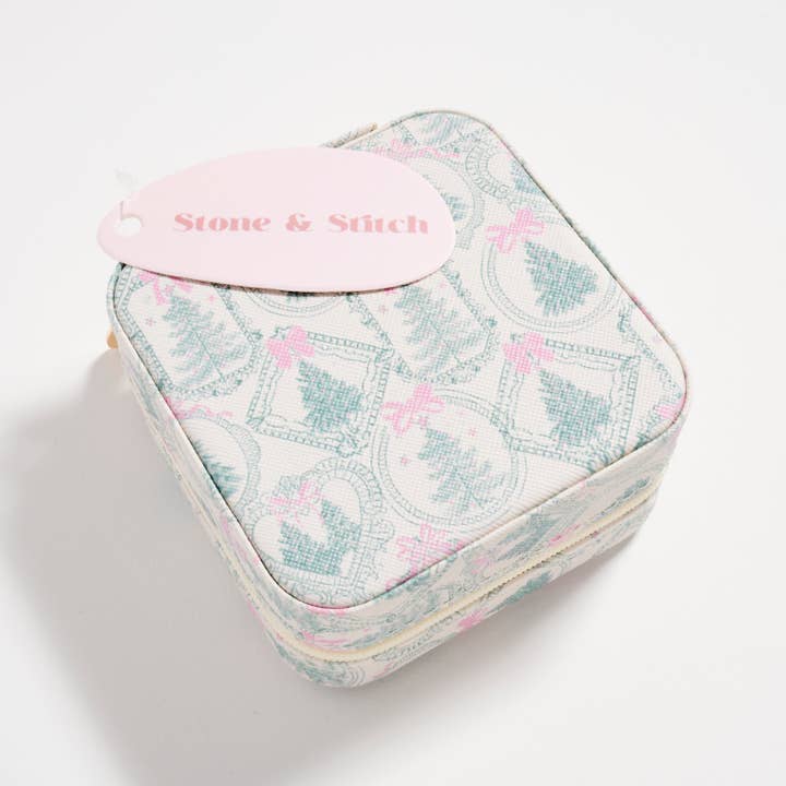 IV Julgransresesmyckeskrin med spegel – Kompakt organisatör för wholesale på Faire4