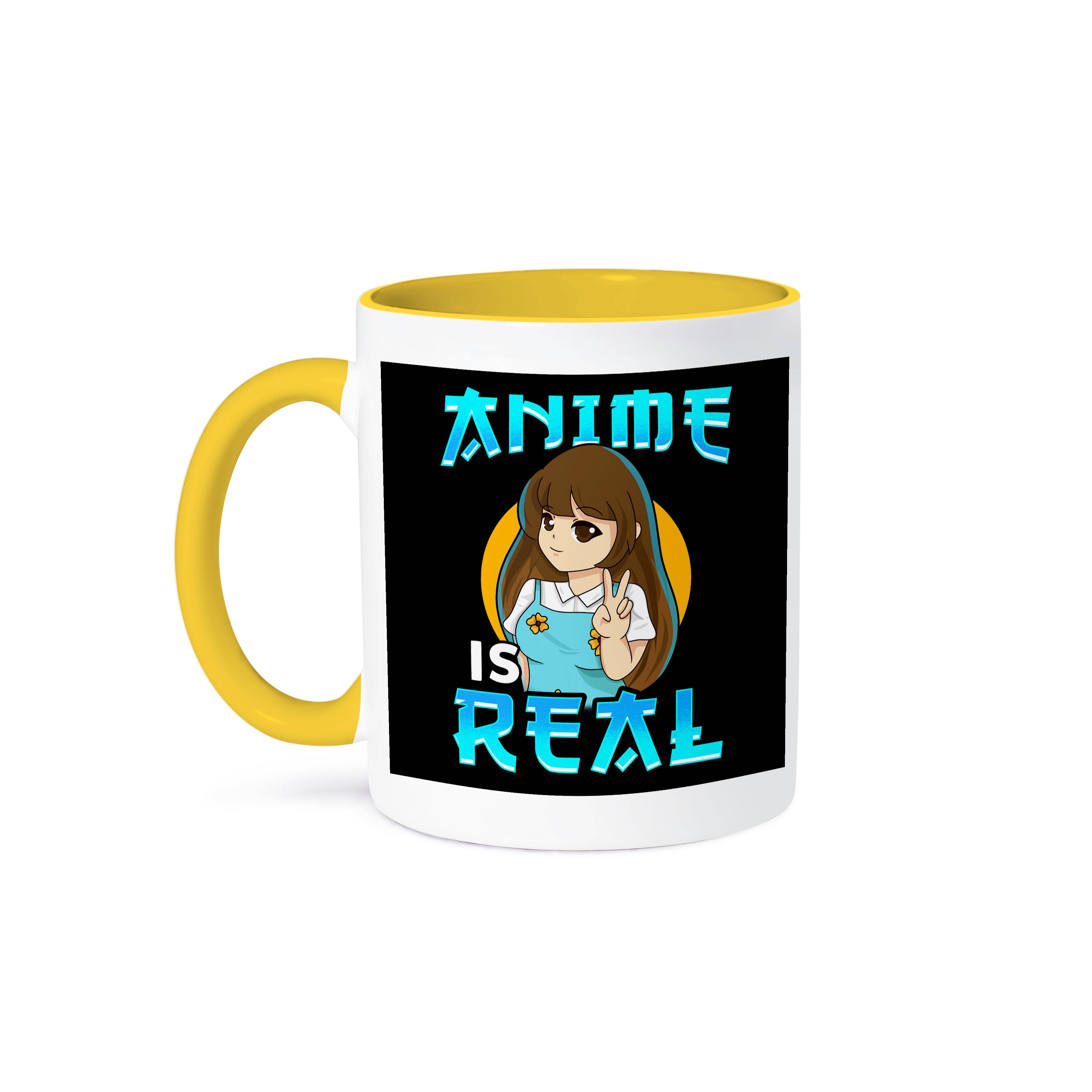 3dRose - Wholesale Coffee Mug - 3dRose, Anime is Real Manga Otaku Kawaii Comic, Mug0