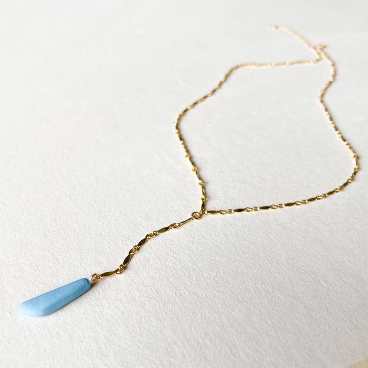 AMBER E LEA - Wholesale Y-Neck/Lariat Necklace - Petal Lariat2