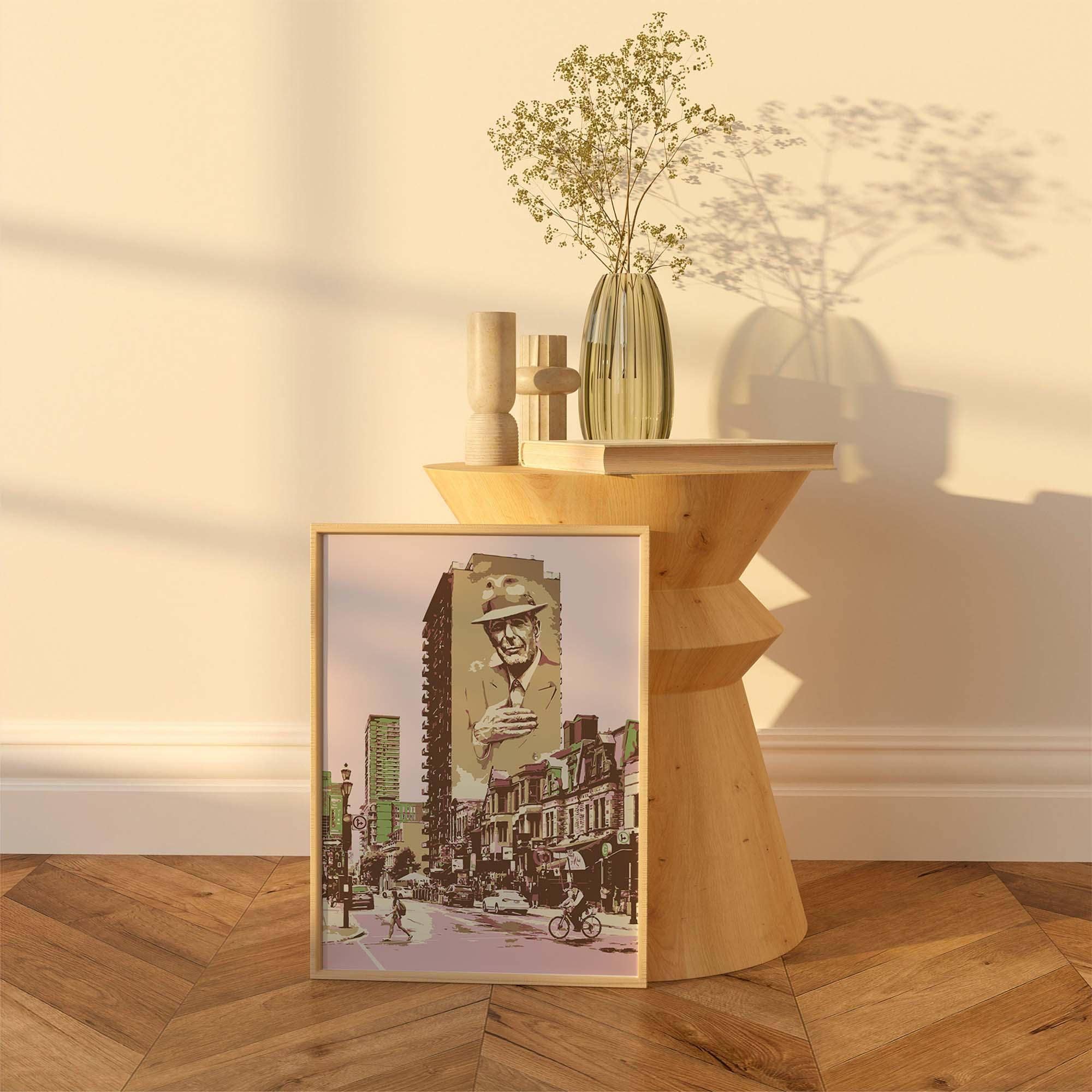 Newpencilbox Art - Wholesale Art Print - Leonard Cohen Urban Pop Art Music Legend Poster4