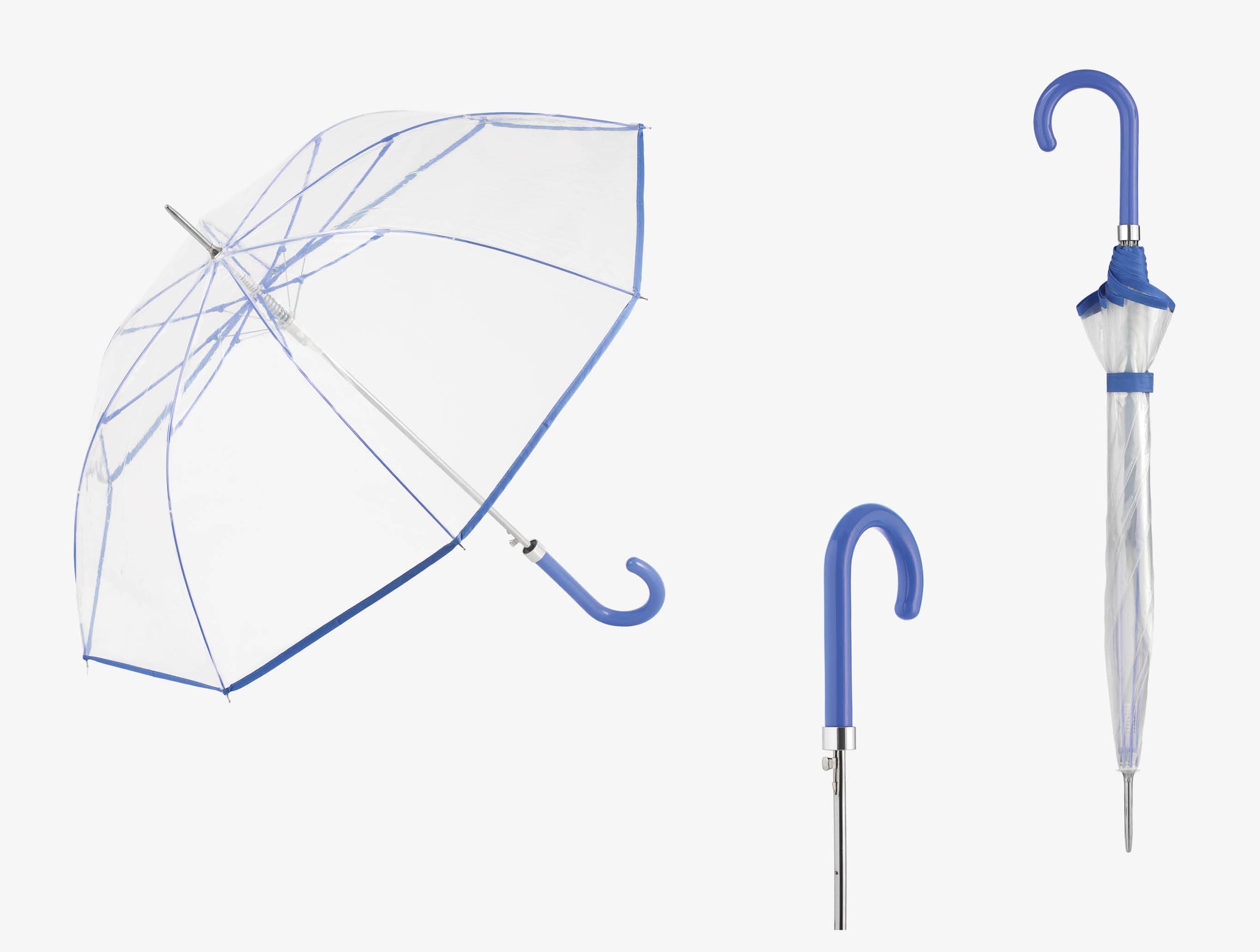 Mkr International - Wholesale Umbrella - Unisex - Large Automatic Transparent Weather Umbrella | Windproof2