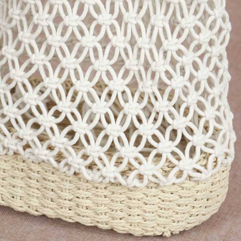 GIFT & ME – wholesale Beach bag – Rope basket tote2