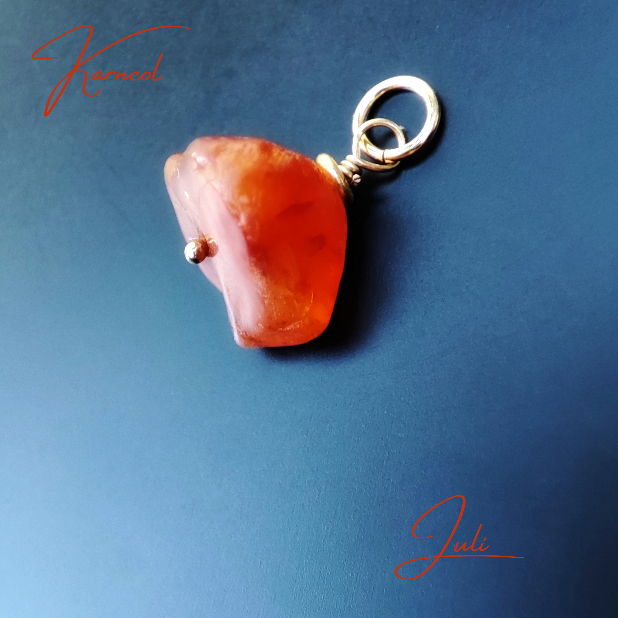 SEQAY – wholesale Individuell berlock/hänge – Hängsmycke med födelsesten i råsten4