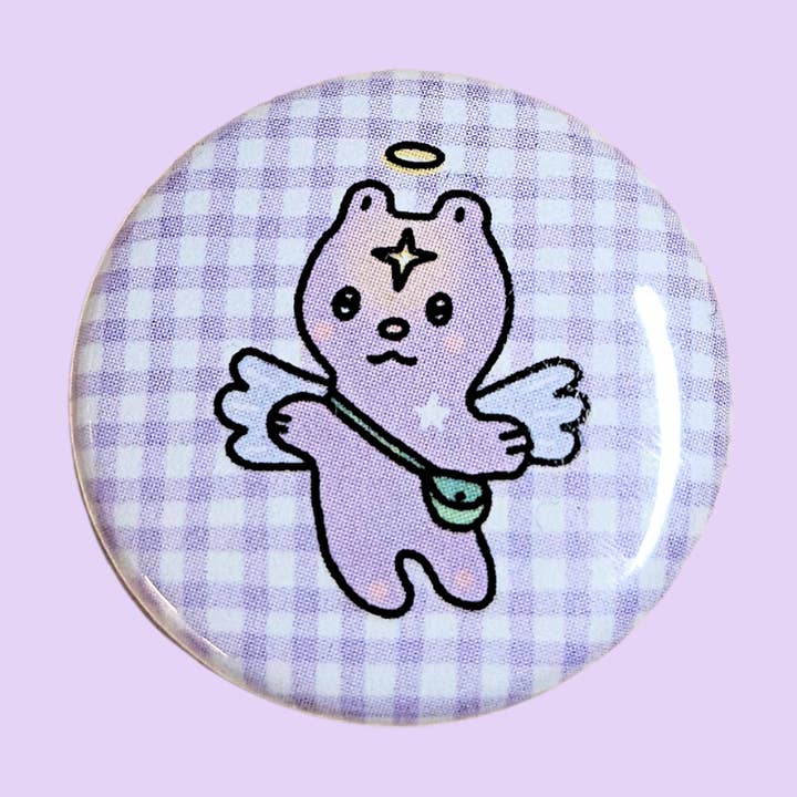 Purple Halo Space Fairy Pin for wholesale by Riley Grae