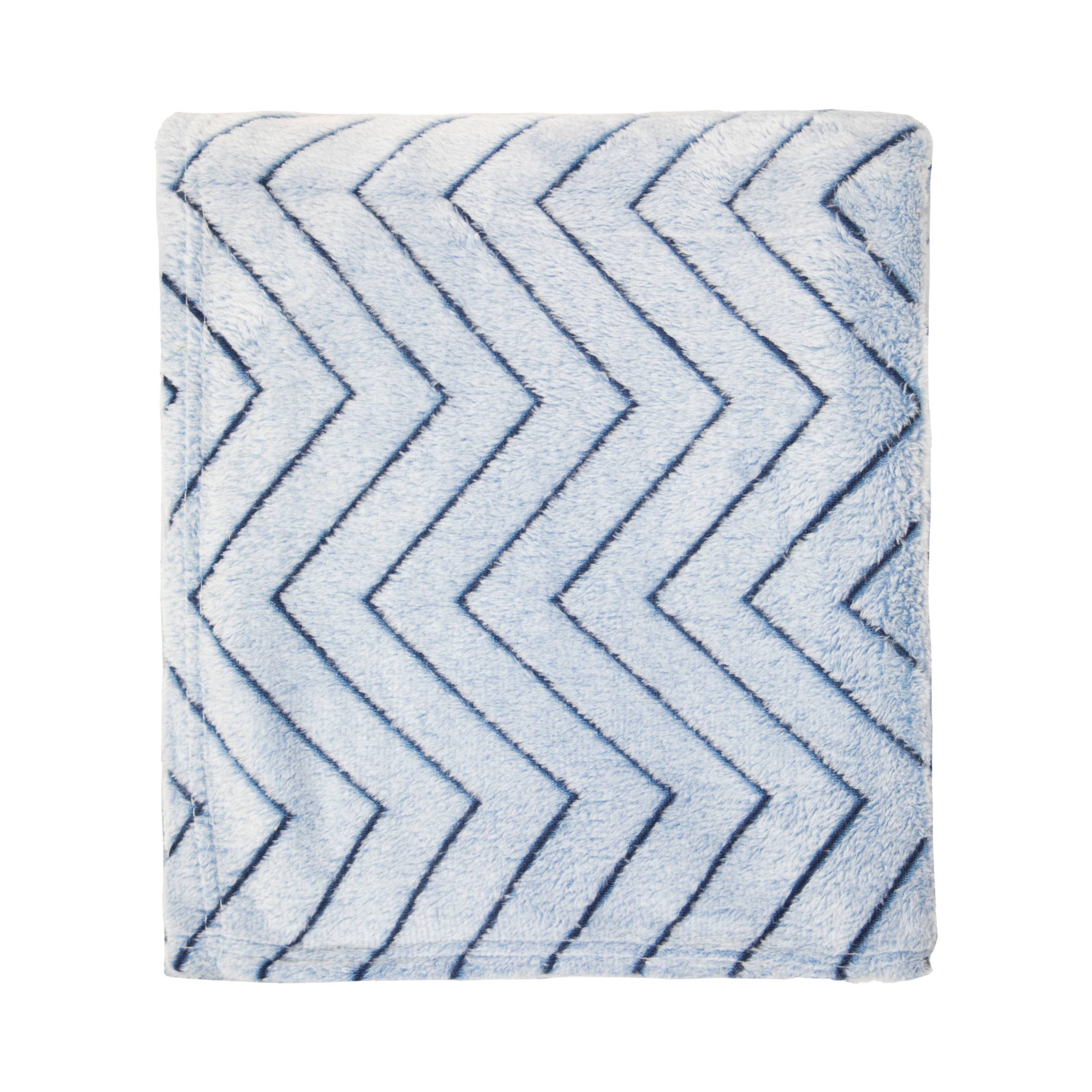 Arkwright Home - Wholesale Throw Blanket - Fleece Throw Blankets, Chevron Pattern9