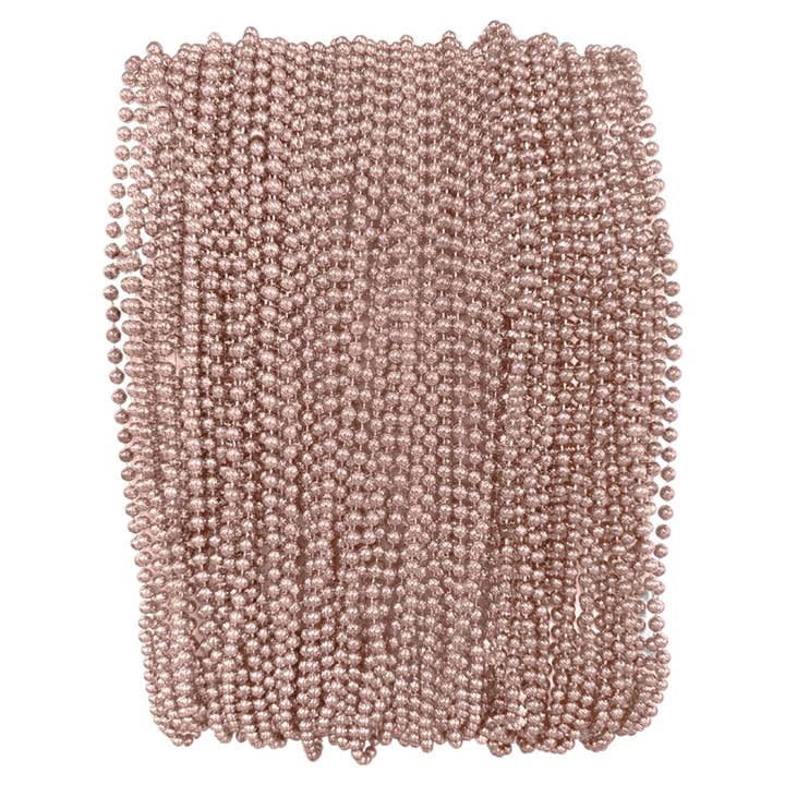 Mardi Gras Beads 33 inch 7mm, 6 Dozen, 72 Necklaces for wholesale by The Mardi Gras Krewe