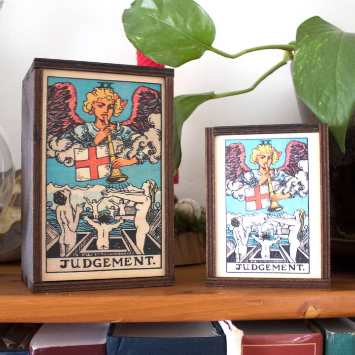 Tarot - 20 - Jugement Boîte de rangement pleine couleur pour la vente par Most Amazing