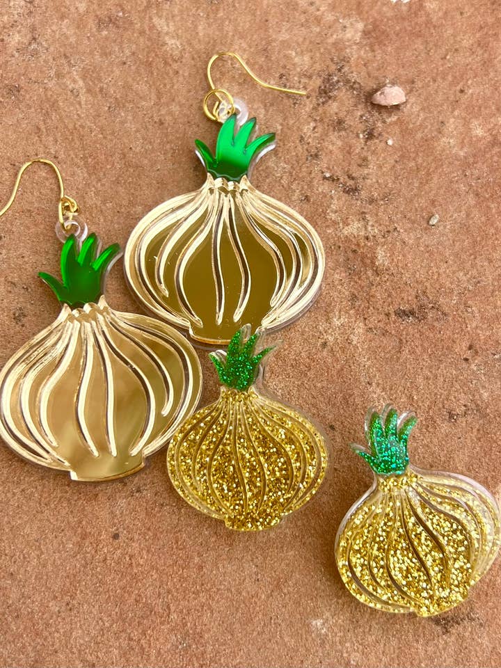 Vidalia Onion Earrings for wholesale by BMR Designs
