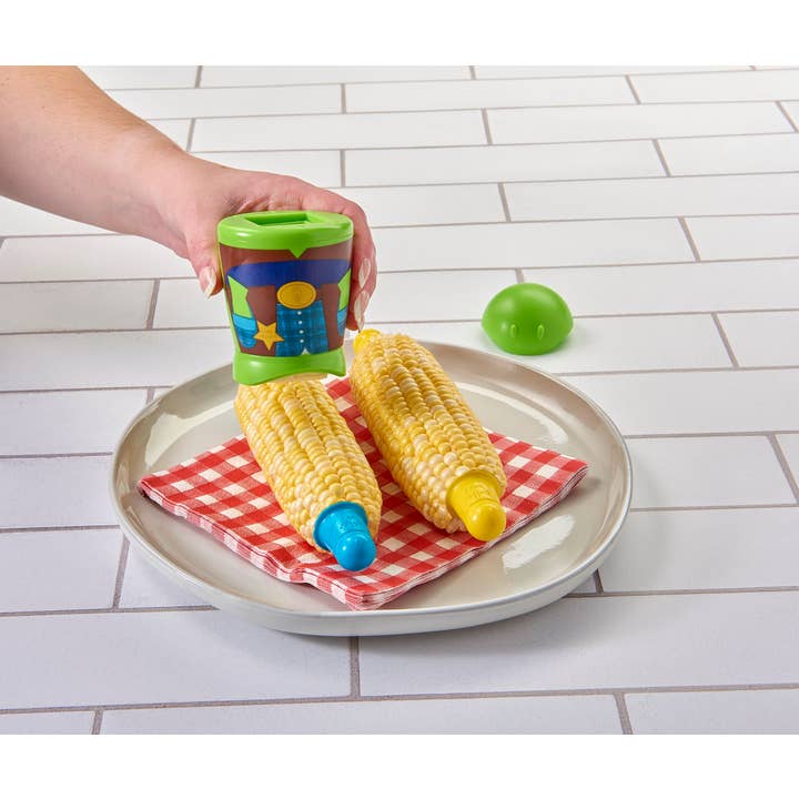 TALISMAN DESIGNS - Wholesale Corn Holders/Tools - DISCONTINUED: Butter Boy - Cowboy