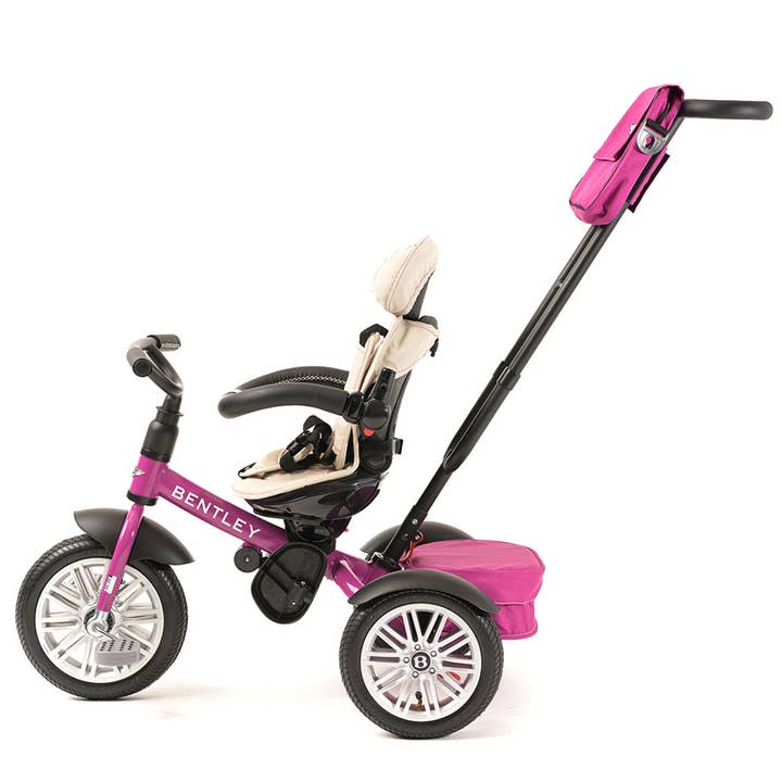 Posh Baby & Kids - Wholesale Bike/Scooter - Kids - 6 in 1 Fuchsia Pink Bentley Stroller Trike1