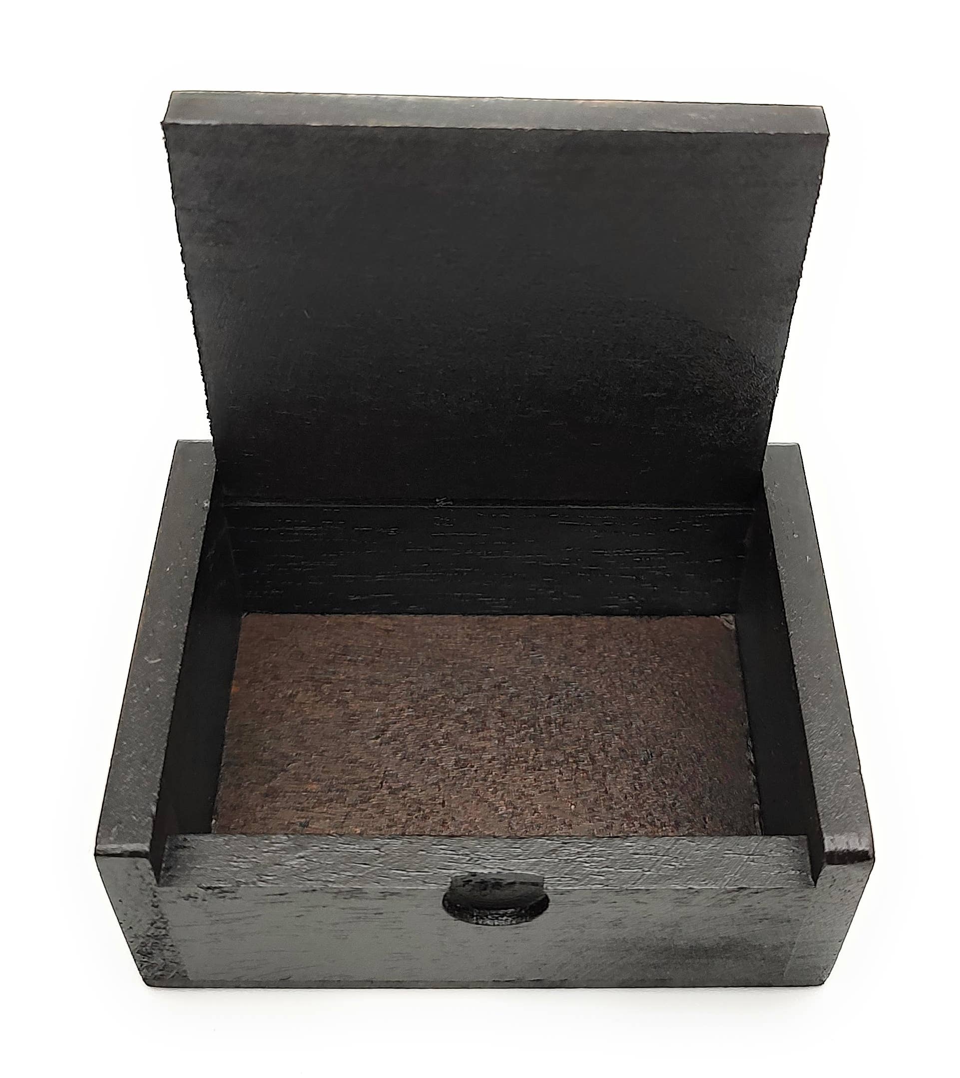 A Lost Art – wholesale Prydnadslåda – Pounded Metal Elephant Box med gångjärnslock - Mörk1