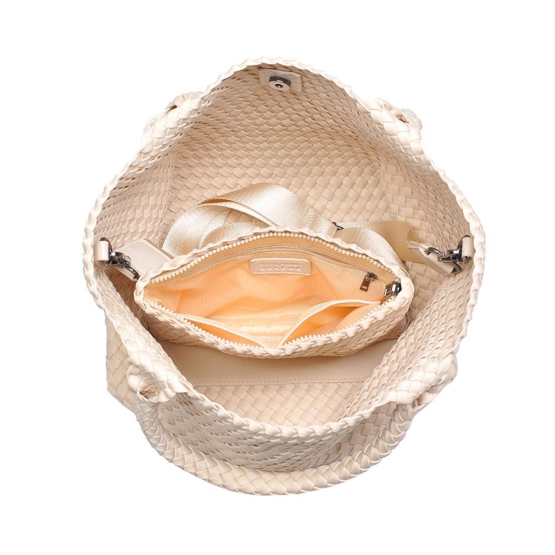 Sol and Selene - Vendita all'ingrosso Borsa tote - Donna - Borsa Media in Neoprene Intrecciato "Sky's The Limit"131