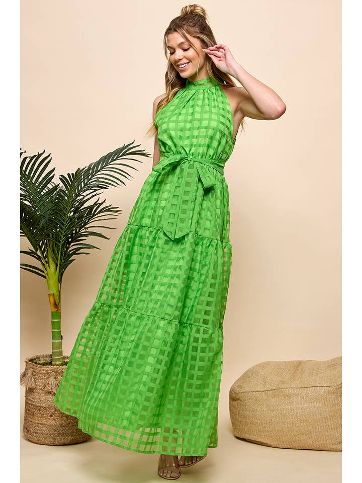 Cezele - Wholesale Dress - Women's - Halter Neck Maxi Dresses