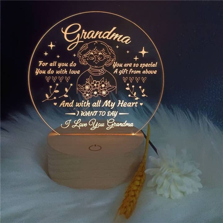 Candeeiro de mesa com interruptor de botão de cor única Creative USB por atacado de FurDecoration