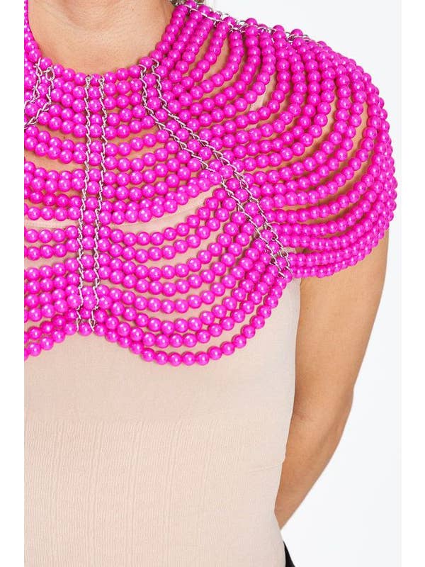 Lydia USA - Wholesale Blouse - Women's - Pearl Shawl Top