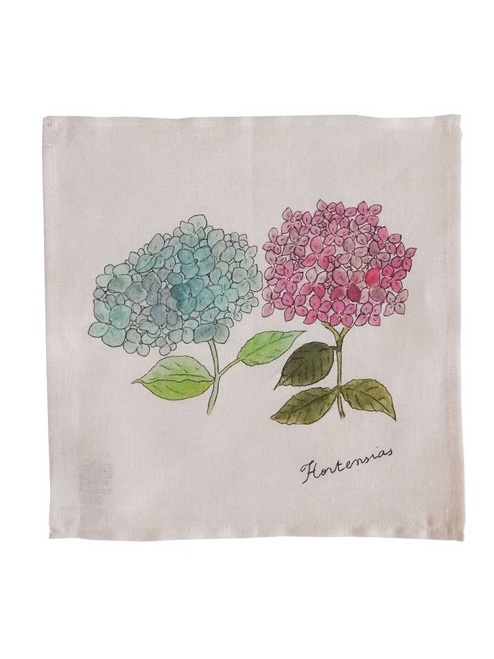 Hanky Isabelle.B No.7 Hydrangea for engroshandel hos Fog Linen Work