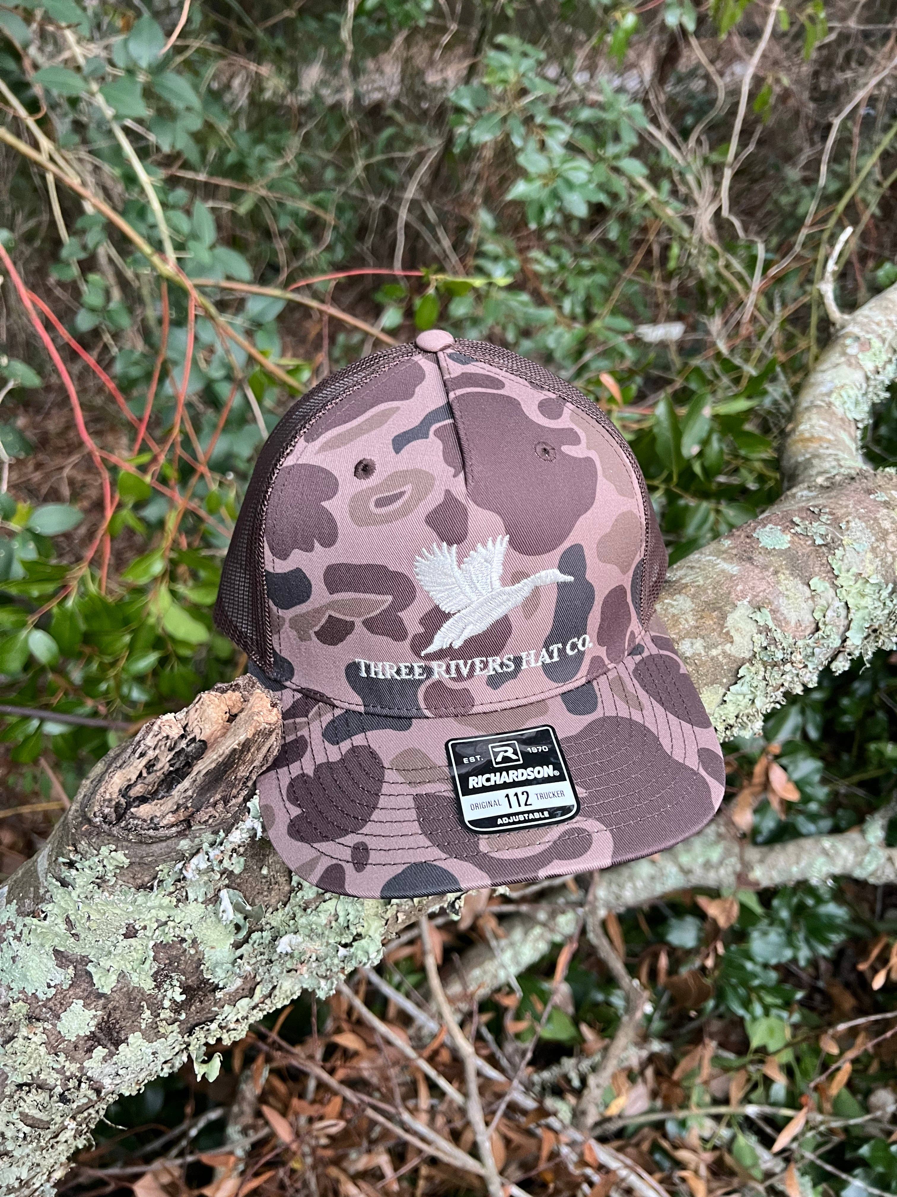 Three Rivers Hat Co. – wholesale Trucker hat – Unisex – Classic Flying Mallard - Trucker Snapback - Richardson 1121