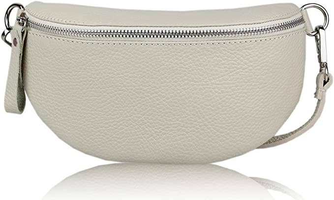 Cassette Barcelona - Wholesale Belt Bag - Women's - Cassette - Fanny Pack Leather Belt Bag Taupe4