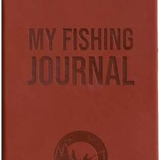 DockTime Unique Gift for Fishermen Men's Fishing Journal, Vintage Brown A5 Faux Leather Hardcover, 200 Pages College Ruled Lined Writing Journal Fishing Gift Husband Father's Day Gifts for wholesale by DockTime