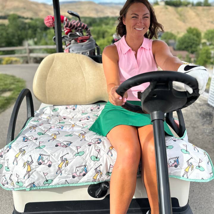 Birdie Girl Golf - Wholesale Sporting Accessories - Golf Girl Golf Cart Seat cover4