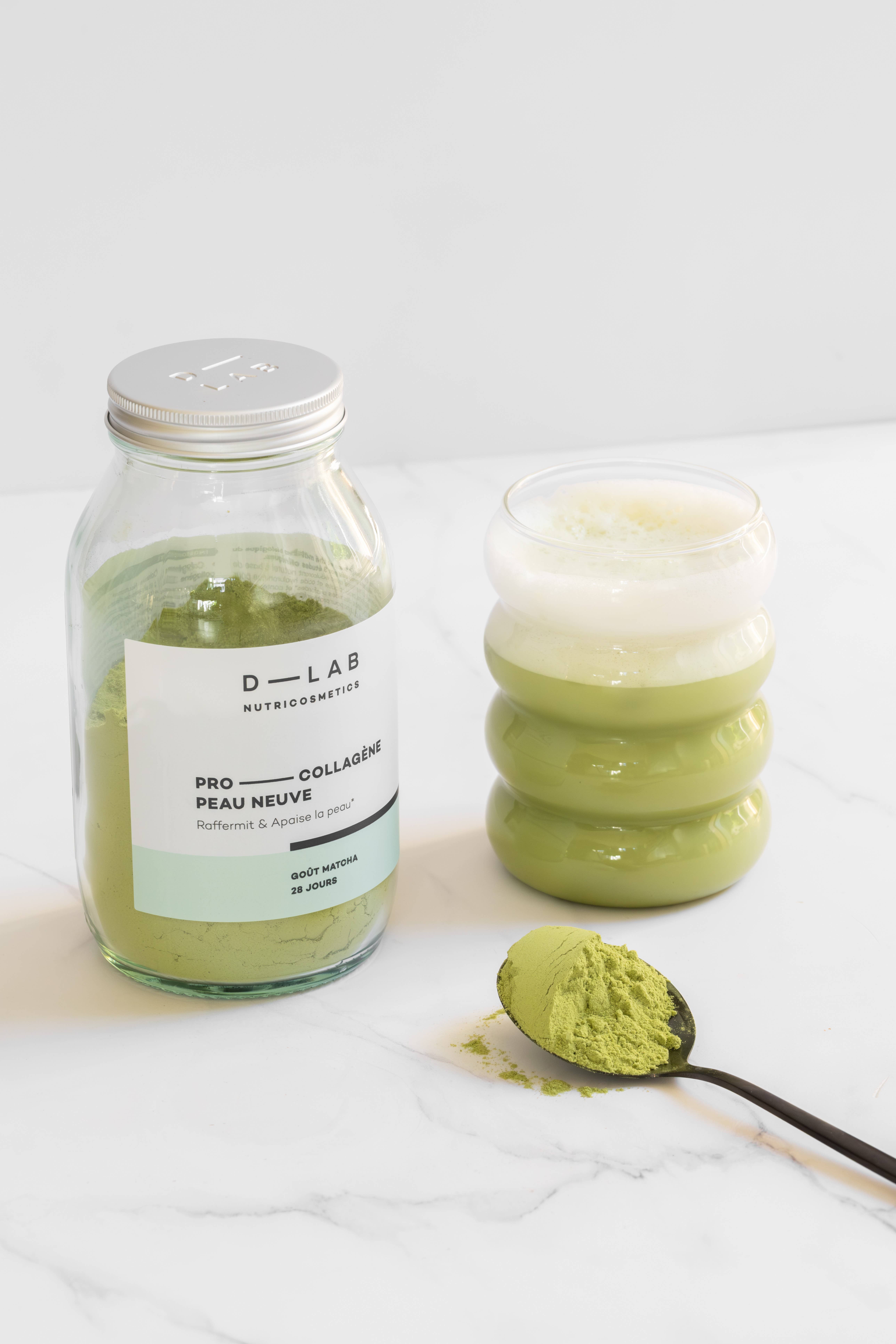 D-LAB NUTRICOSMETICS - Wholesale Oral Supplement/Vitamin - Pro-Collagen New Skin Matcha 14 sticks2