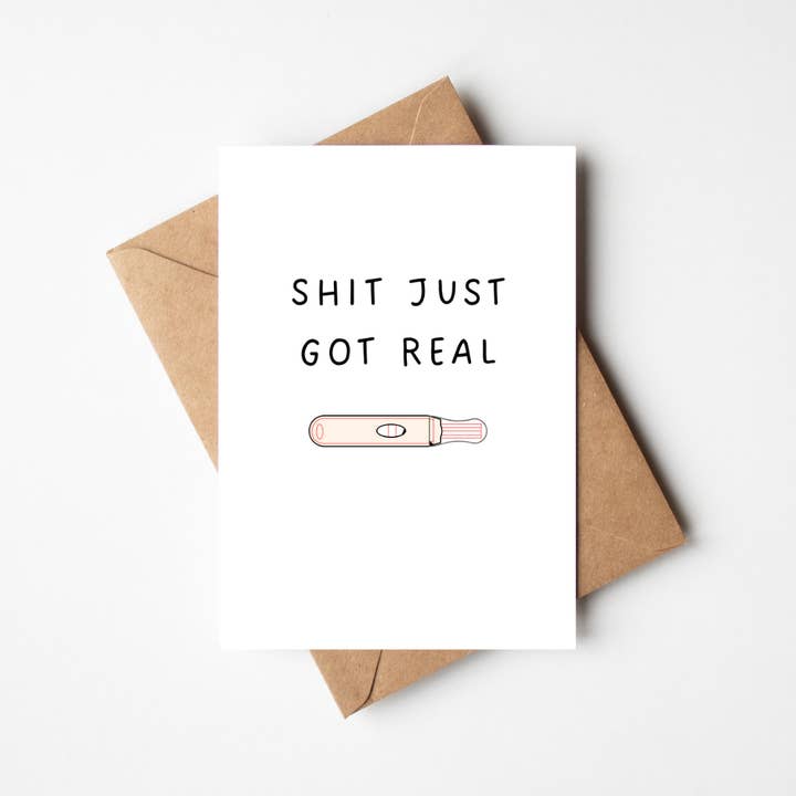 Shit got real for wholesale by Sew Rustic Candle & Gift Co