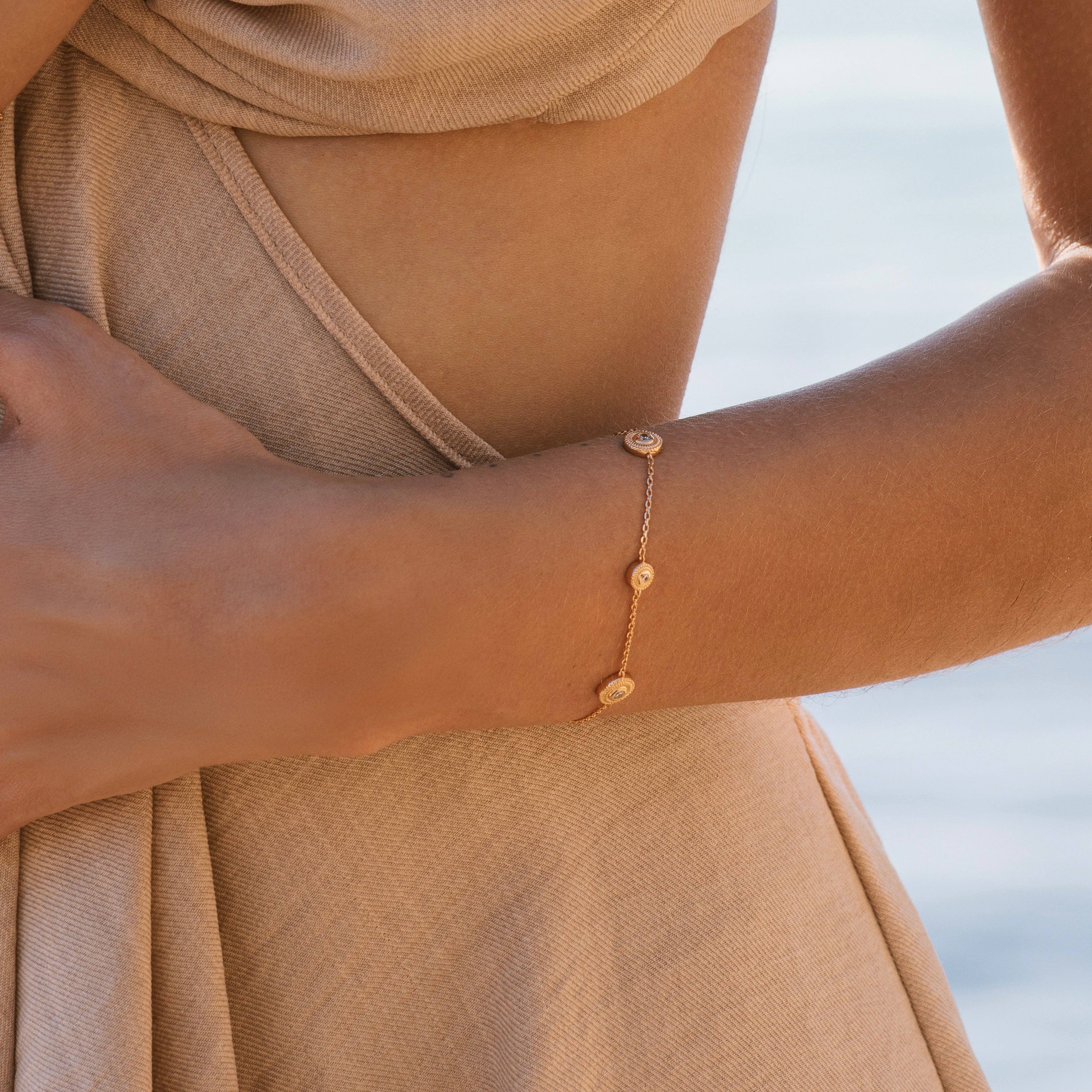 Meora Paris - Wholesale Charm/Dangle Bracelet - Diane Bracelet1