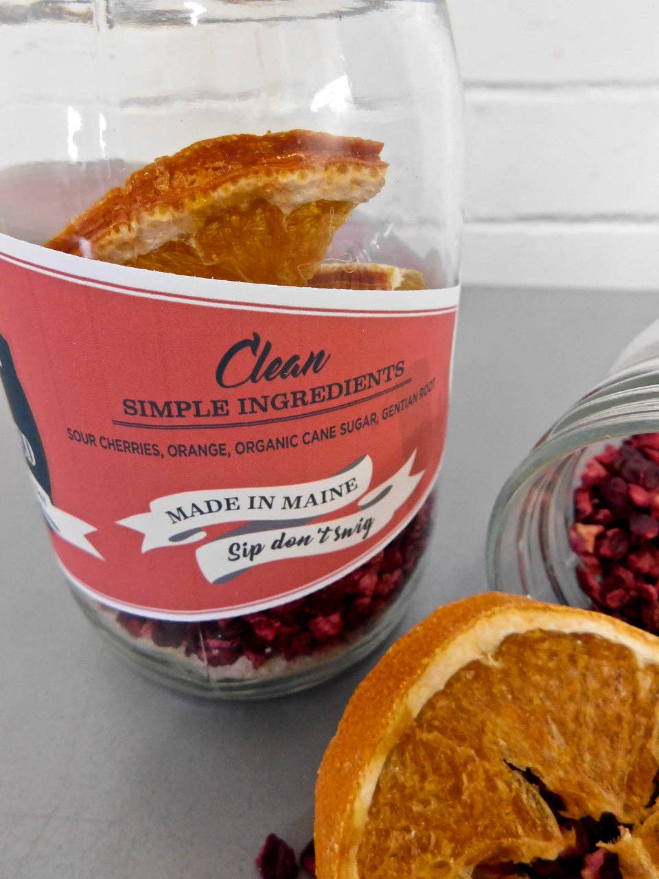 Vena's Fizz House - Wholesale Cocktail Mix/Syrup - 16 oz CHERRY MANHATTAN SPIRIT SIPPER COCKTAIL INFUSION 1