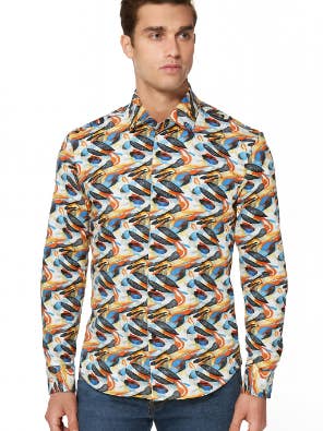 Avlång Formad Skjorta för wholesale av Luchiano Visconti