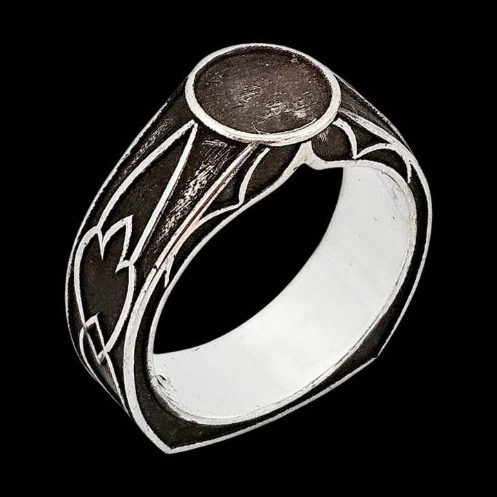 Bague Sceau Élévation Argent Sterling pour la vente par Inchoo bijoux inc