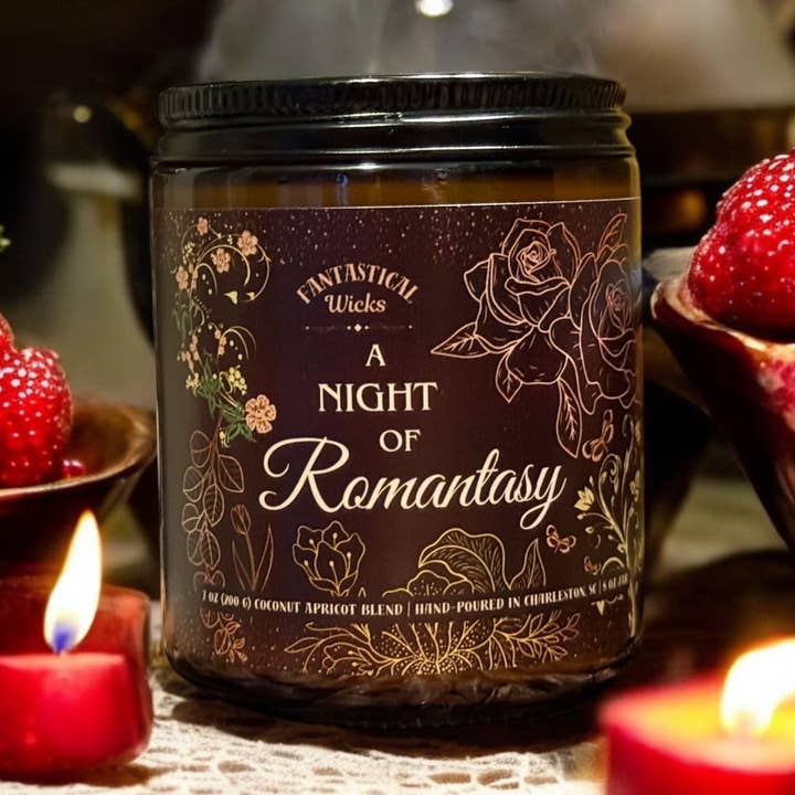 Night of Romantasy | 7 oz for wholesale by Fantastical Wicks
