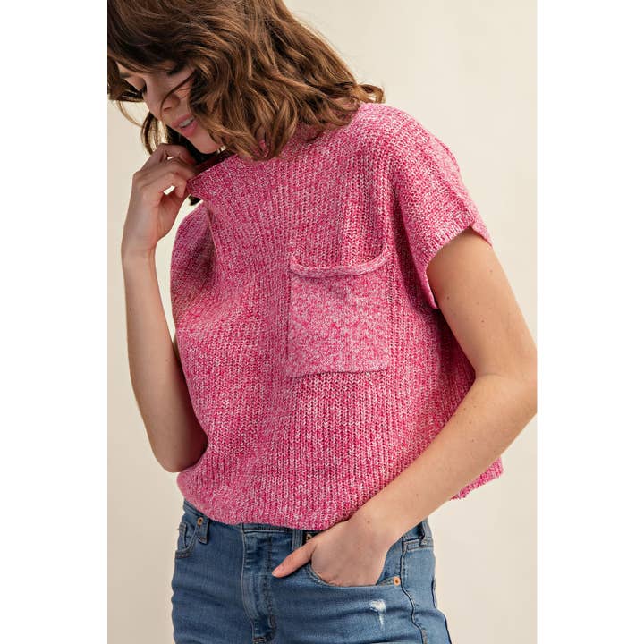 DROP SHOULDER RIBBSTICKAD TRÖJA för wholesale av Sweet Generis