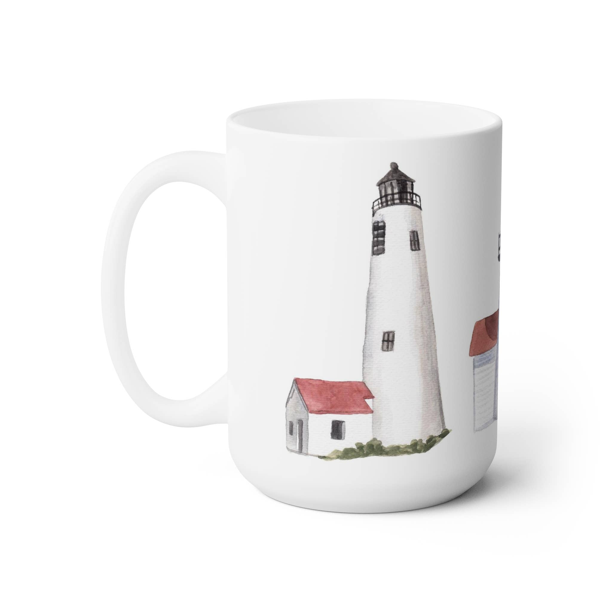 The Muddy Dog - Wholesale Coffee Mug - Nantucket Lighthouses Ceramic Mug1