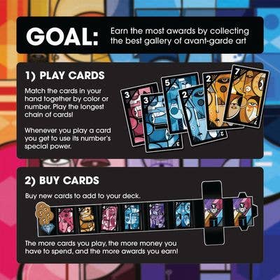 Resonym - Wholesale Card Game - Avant Carde - Deck building game of cubist art collection5