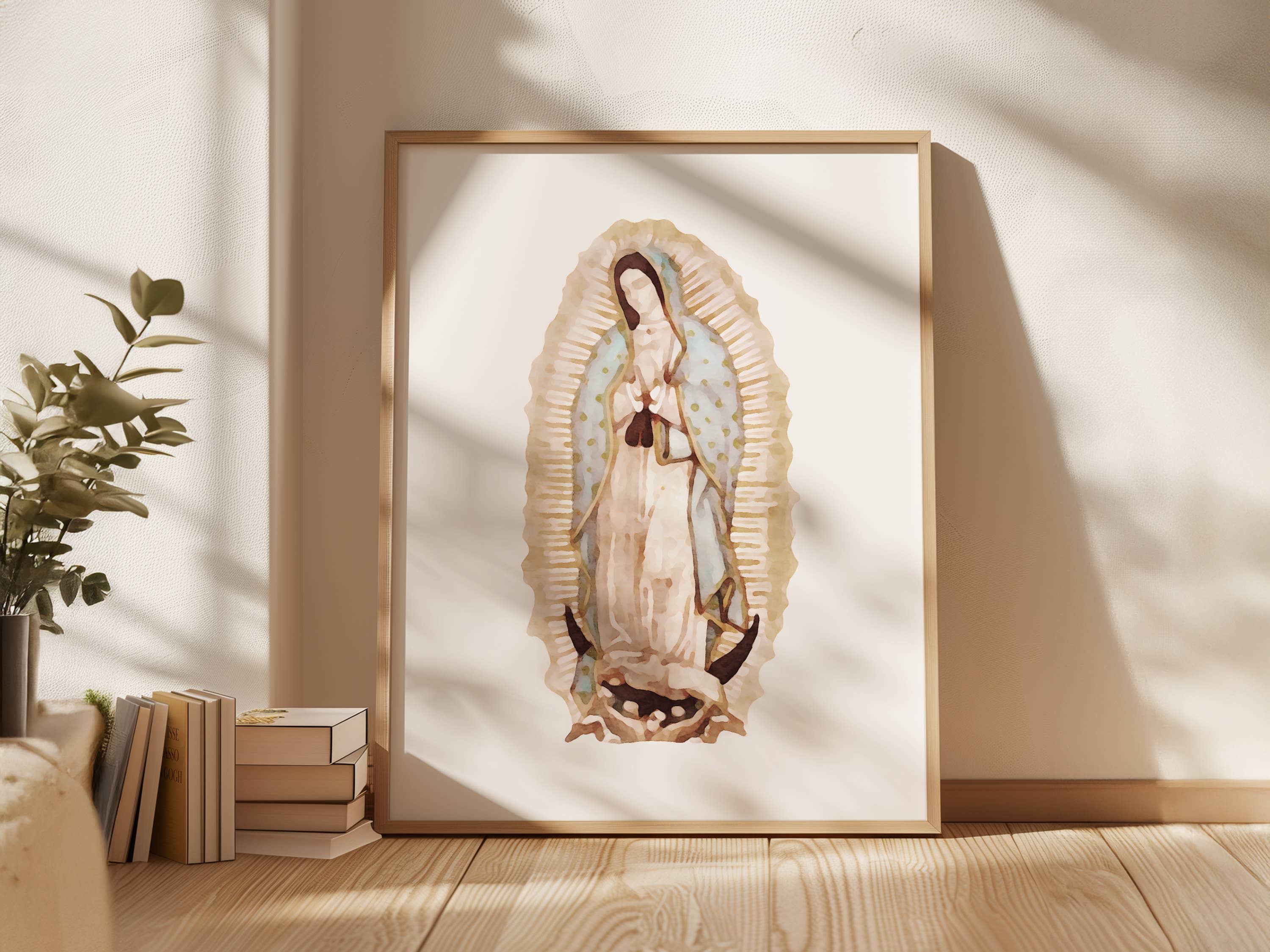 Reap+Sow - Wholesale Art Print - Our Lady of Guadalupe Watercolor Art Print12